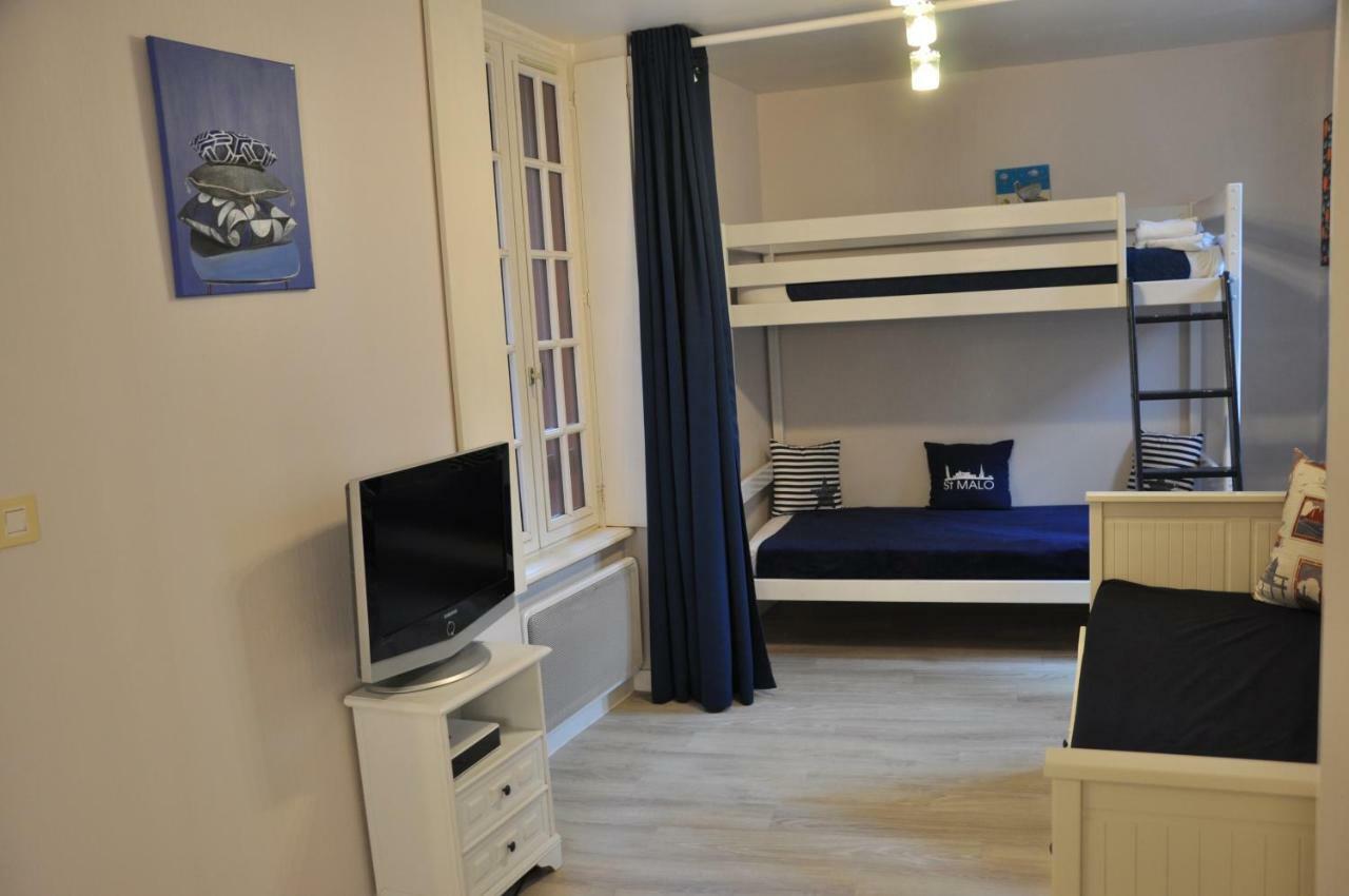 La Bertaudiere Apartamento Saint-Malo Exterior foto